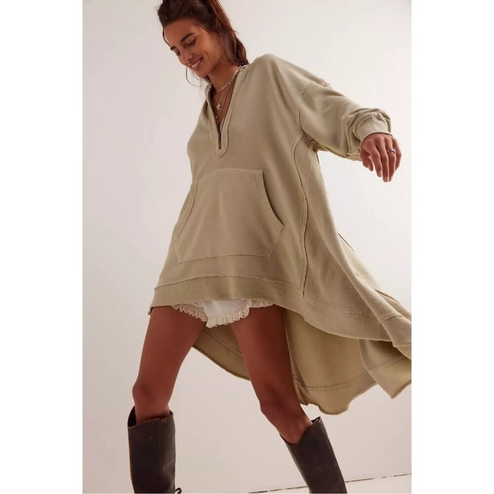 Free People North Oversized Sweatshirt NWT